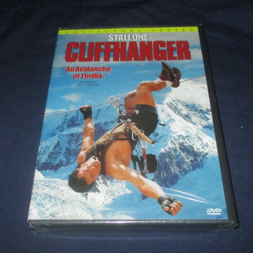 Cliffhanger (DVD, 1993, Widescreen, Canadian) (unopened)